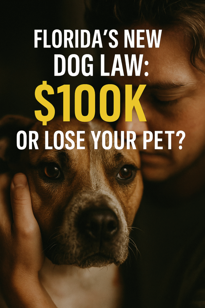 Florida’s New Dog Liability Law: What Pet Owners Need to Know Before July 1