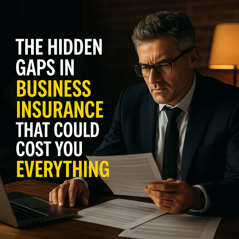 🛡️ The Hidden Gaps in Business Insurance That Could Cost You Everything
