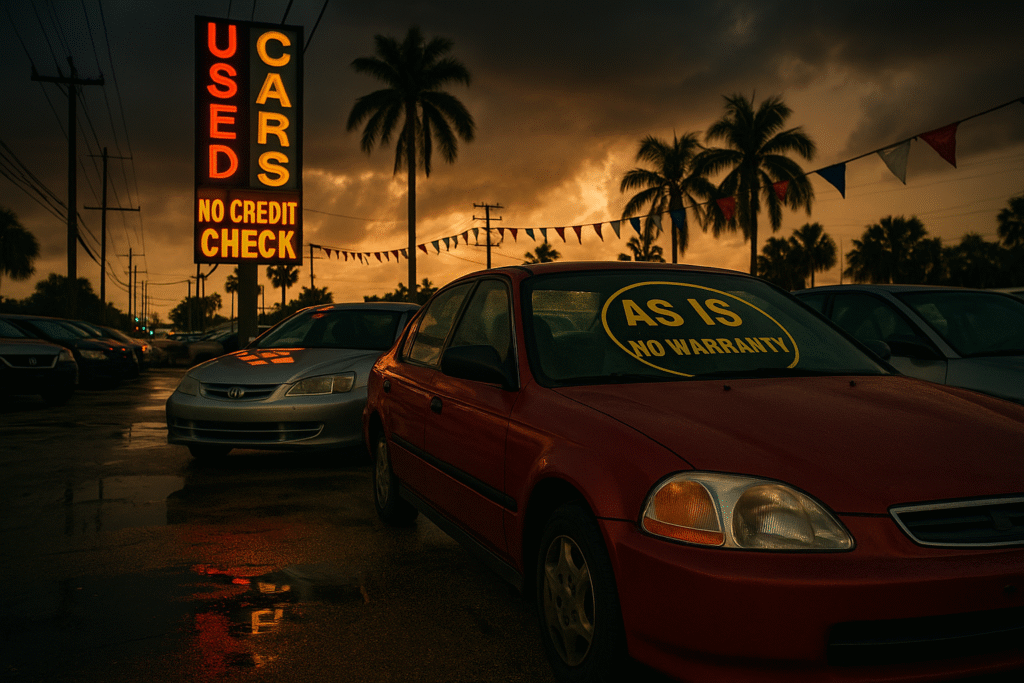 Used Cars You Should Avoid in South Florida — And How to Protect Yourself