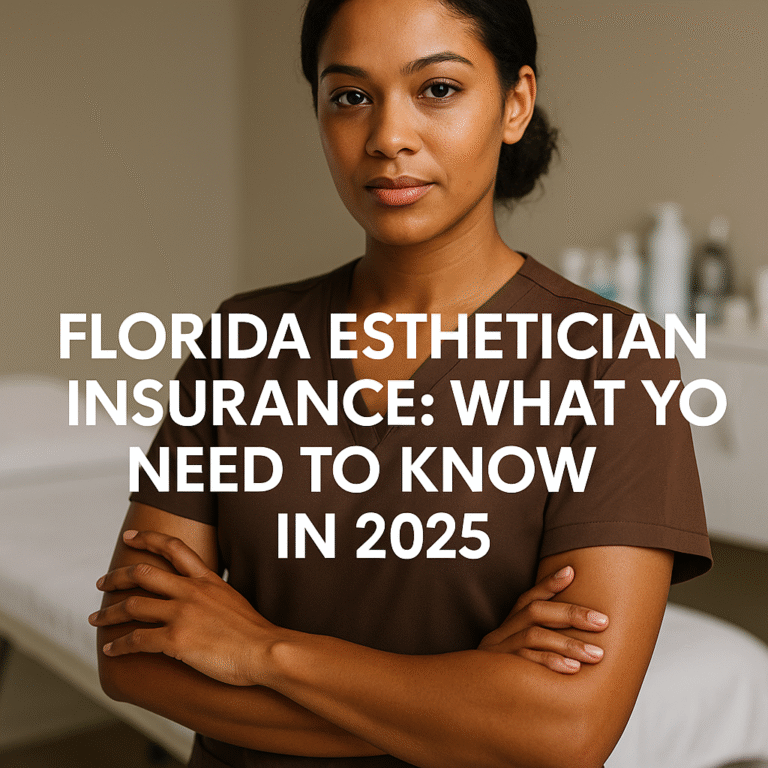 💆 Florida Esthetician Insurance: What You Need to Know in 2025