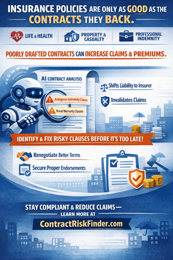 Why Insurance Policies Require Robust Contract Risk Management