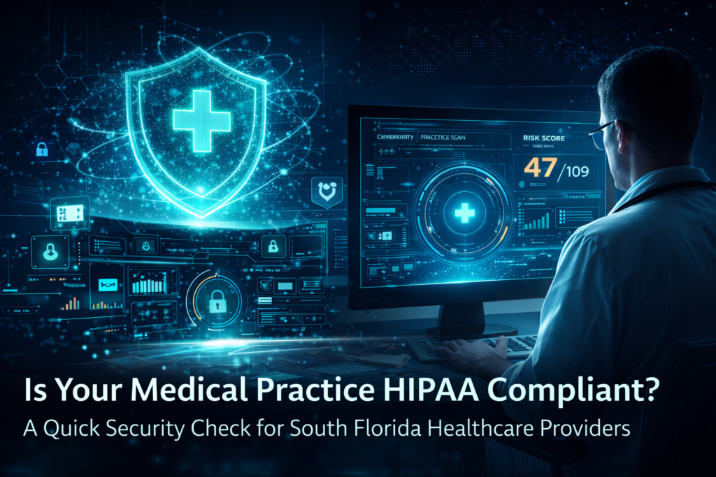 Is Your Medical Practice HIPAA Compliant? A Quick Security Check for South Florida Healthcare Providers
