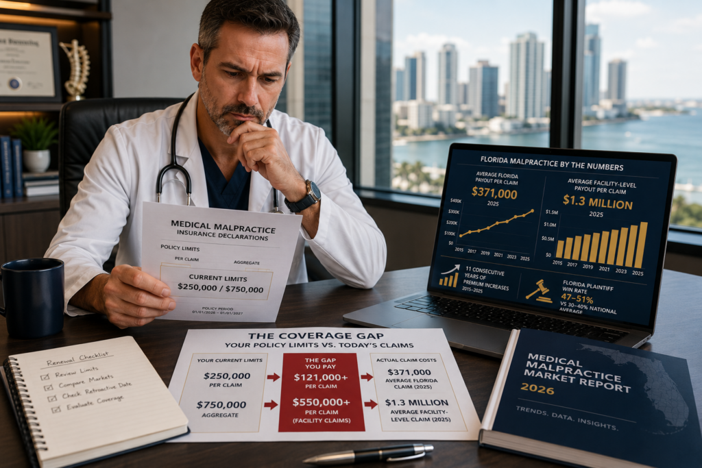 Why $250,000/$750,000 Is No Longer Enough for Florida Physicians in 2026