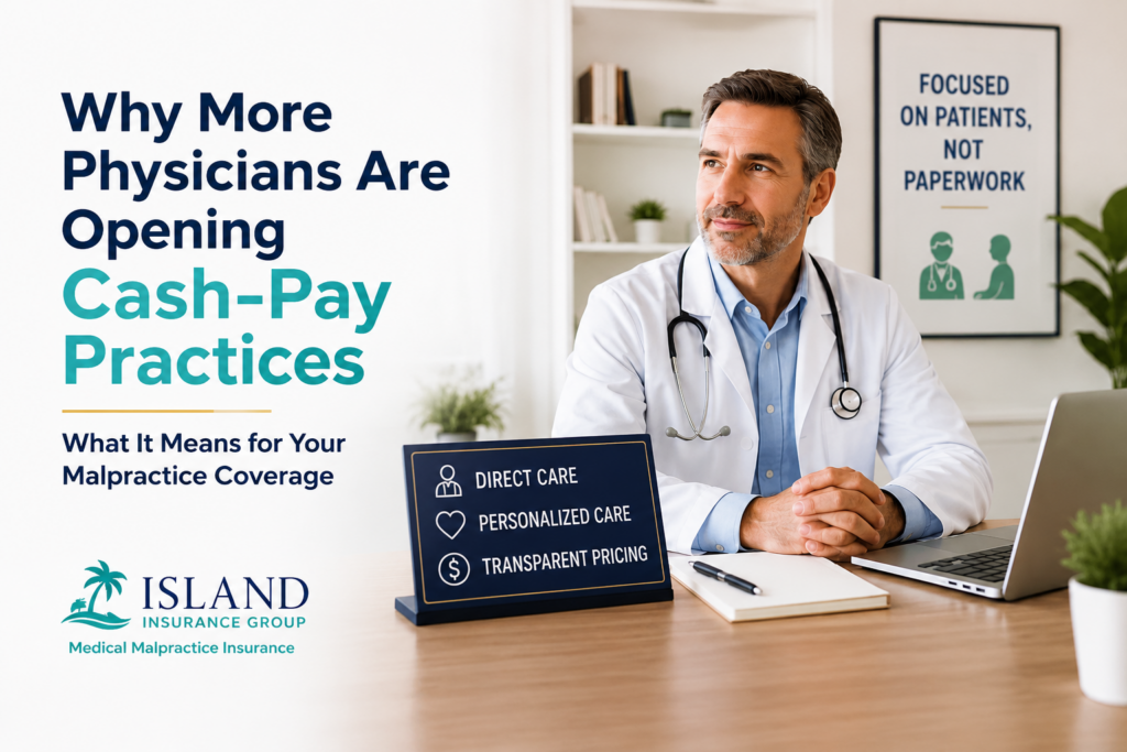 Why More Physicians Are Opening Cash-Pay Practices | Malpractice Insurance Guide