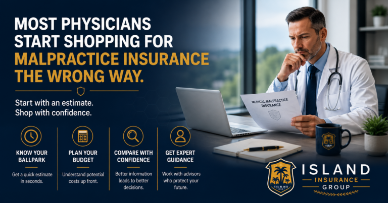 Most Physicians Start Shopping for Malpractice Insurance the Wrong Way