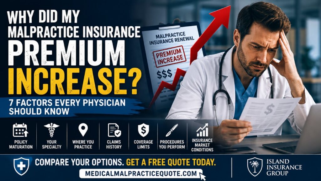Why Did My Medical Malpractice Insurance Premium Increase?
