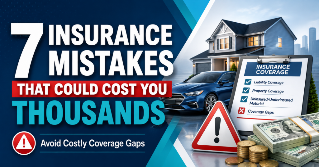 7 Insurance Mistakes That Could Cost You Thousands — And How to Avoid Them