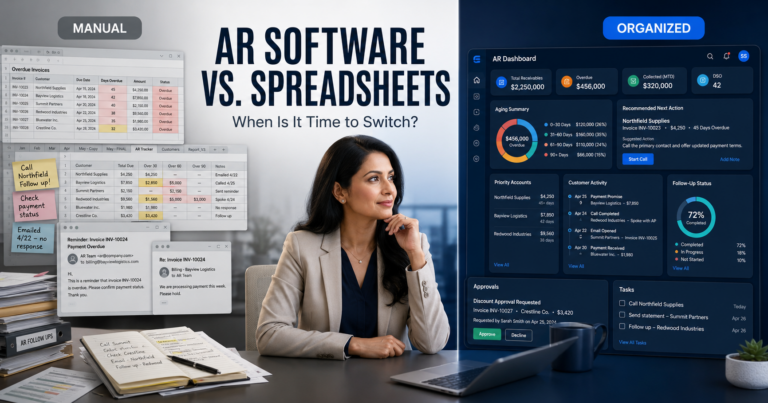Accounts Receivable Software vs. Spreadsheets