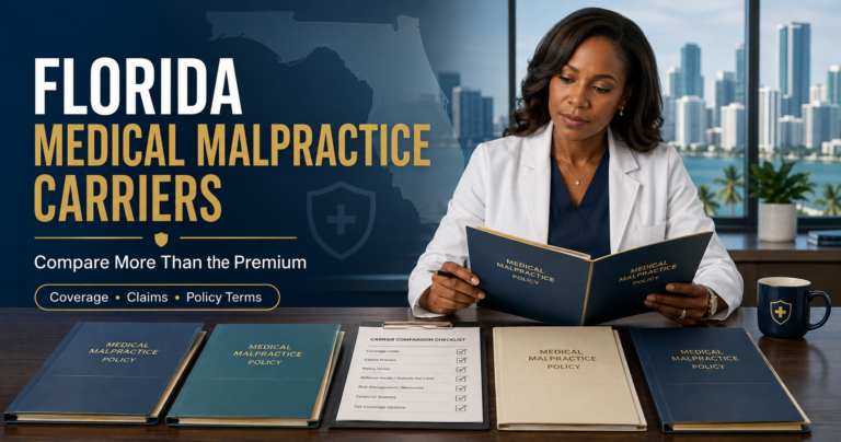 Major Medical Malpractice Insurance Carriers in Florida: What Physicians Should Compare
