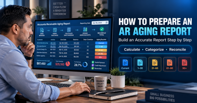 How to Prepare an Accounts Receivable Aging Report