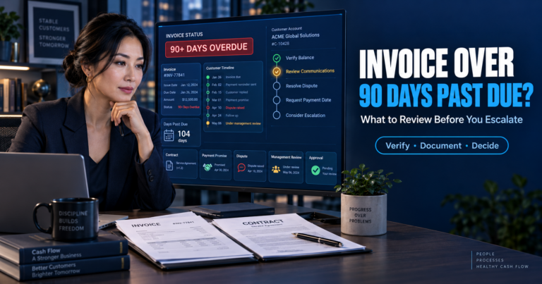 What to Do With Invoices Over 90 Days Past Due
