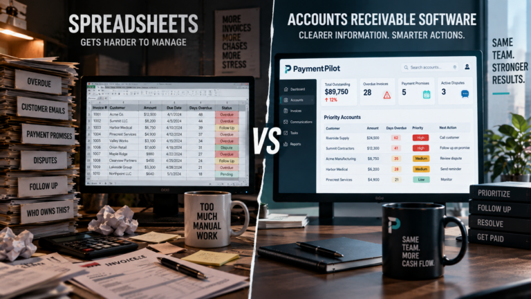 Spreadsheet vs. Accounts Receivable Software: When Is It Time to Upgrade?
