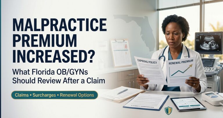Why Did My OB/GYN Malpractice Premium Increase After a Claim?
