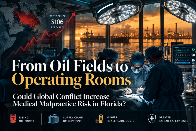 From Oil Fields to Operating Rooms: Could Global Conflict Increase Medical Malpractice Risk in Florida?