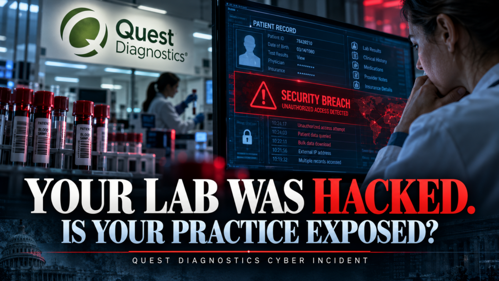Quest Diagnostics Hacked: Your Lab Was Breached. Is Your Medical Practice Exposed?