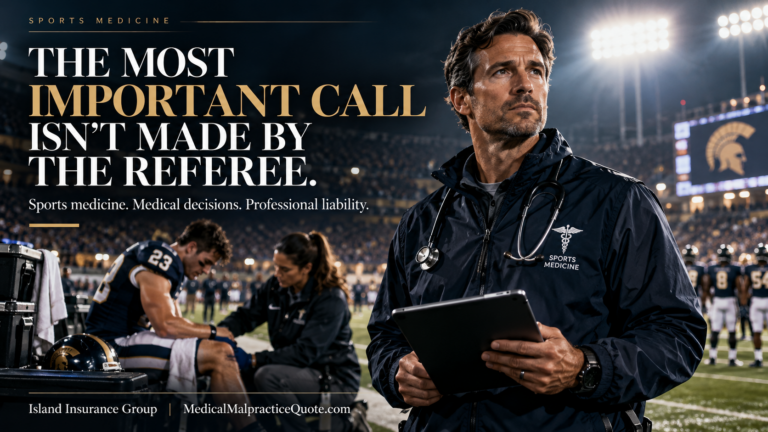 Sports Medicine Malpractice Insurance: Are You Covered Beyond the Exam Room?