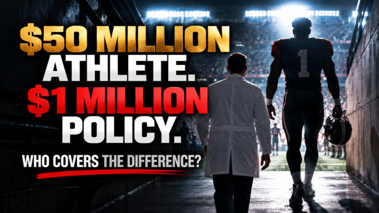 $1 Million in Malpractice Coverage. A $50 Million Athlete. Is the Team Doctor Protected?