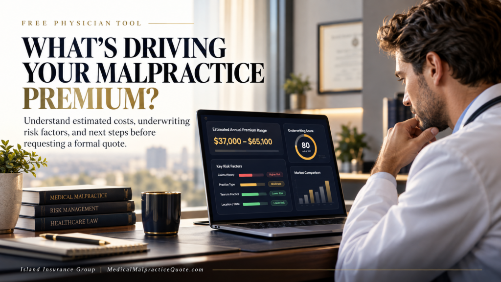 What Determines Your Medical Malpractice Insurance Premium?