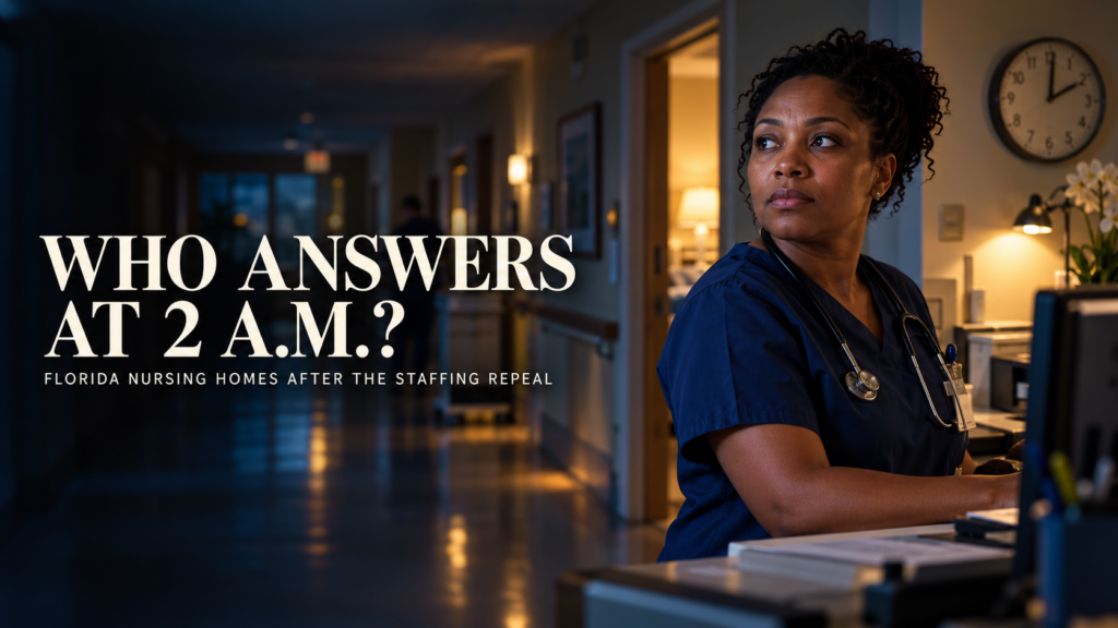 Federal Nursing Home Staffing Rules Were Repealed. What Protects Florida Residents Now?